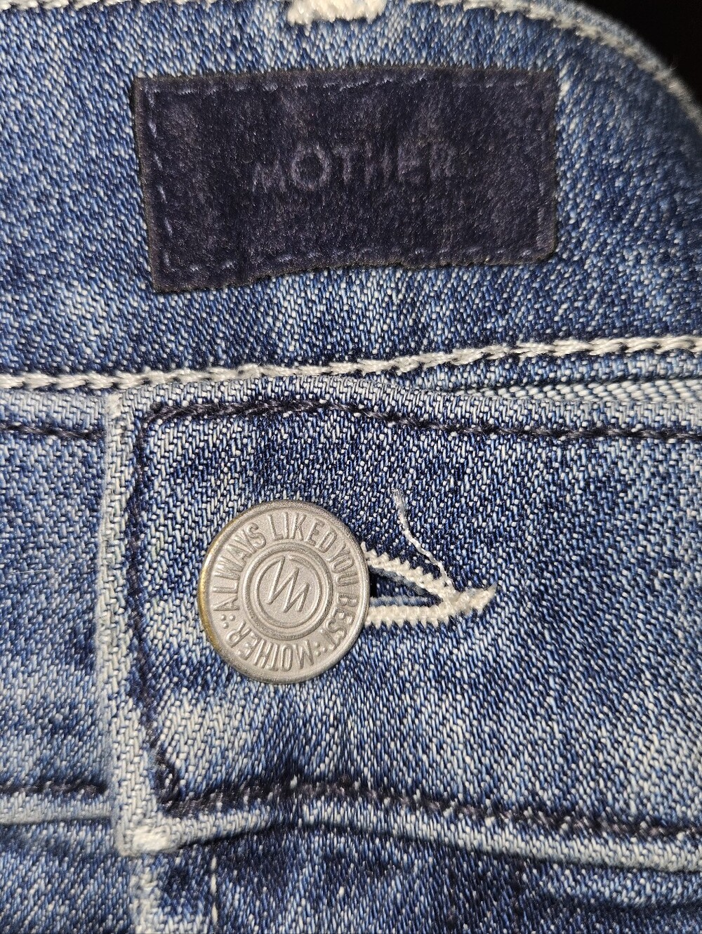 Mother The Insider Crop Fray Jeans - Picture 3 of 6